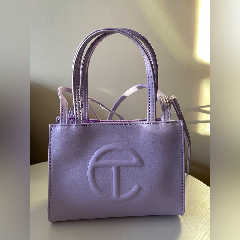 Small Telfar Shopping Bag - Color Lavender